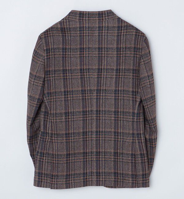 SHIPS「SHIPS: Lanificio di Pray社製 チェック ジャケット」|テーラードジャケット|