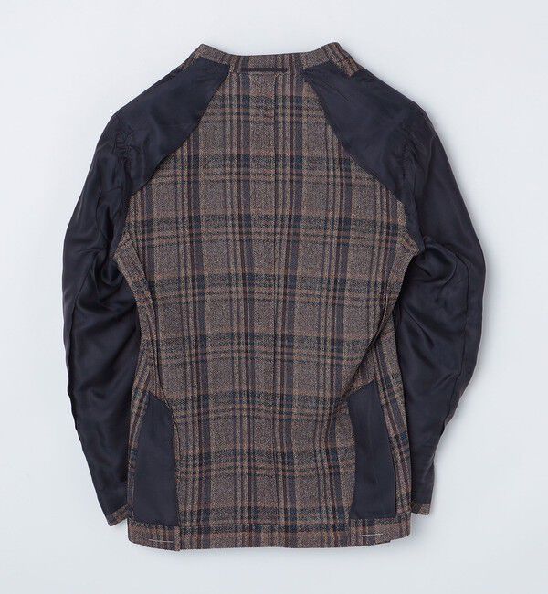 SHIPS「SHIPS: Lanificio di Pray社製 チェック ジャケット」|テーラードジャケット|