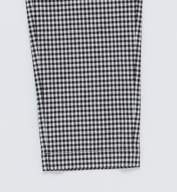 SHIPS「SHIPS: SOLOTEX(R) サフィランリネン ストライプ/チェック イージー パンツ」|チノ|