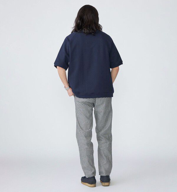 SHIPS「SHIPS: SOLOTEX(R) サフィランリネン ストライプ/チェック イージー パンツ」|チノ|