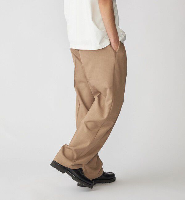 SHIPS「SHIPS: 2タック ワイド テーパード パンツ」|その他|