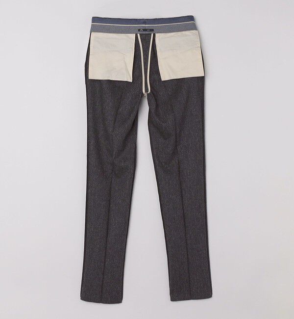 SHIPS「GERMANO: ウール コットン メランジ スラックス」|スラックス|