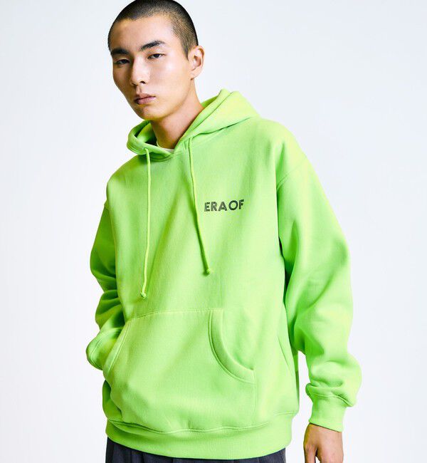 SHIPS「City Ambient Products: スプレープリント グラフィック プリント パーカー」|パーカー|