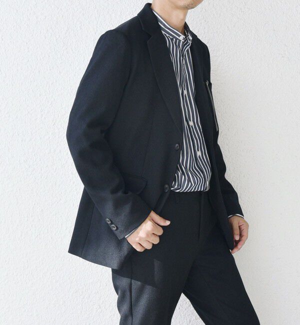 SHIPS any「SHIPS any:〈洗濯機可能〉ウールライク ストレッチ セットアップ スーツ 25AW」|スーツ|