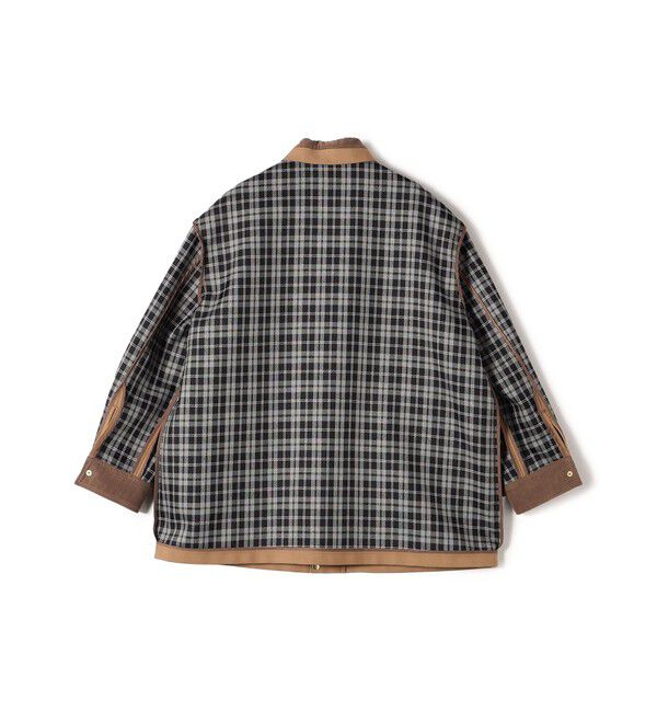 SHIPS Colors 「SHIPS Colors:コーデュロイカラー ボンディング ミドルレングス コート」|ステンカラーコート|