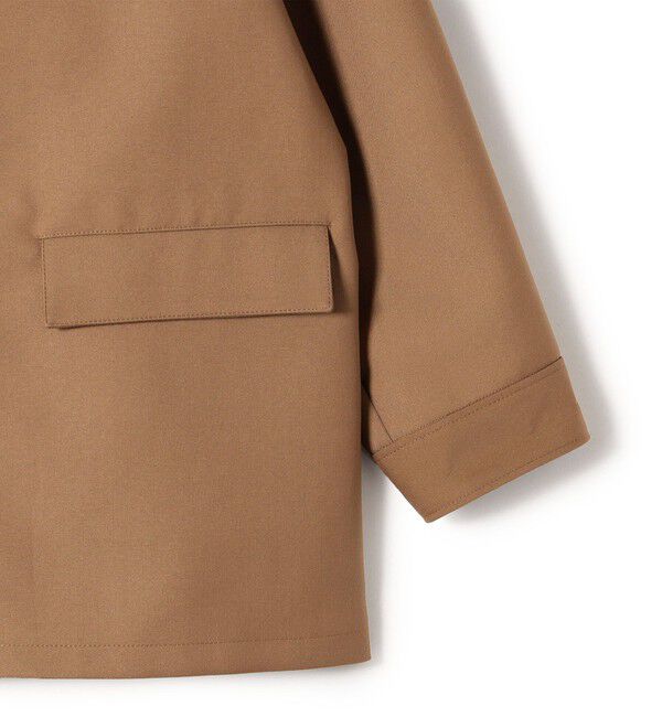 SHIPS Colors 「SHIPS Colors:コーデュロイカラー ボンディング ミドルレングス コート」|ステンカラーコート|