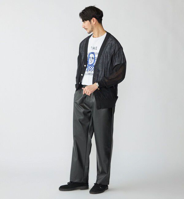 SHIPS「SHIPS: 合成皮革 イージー パンツ」|その他|