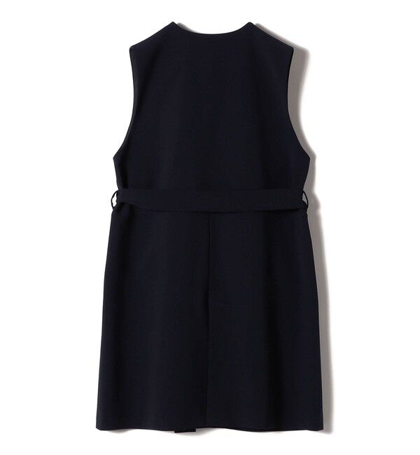 SHIPS for women「〈手洗い可能〉トリアセテート混 ロング ジレ（セットアップ対応可）」|ベスト・ジレ|