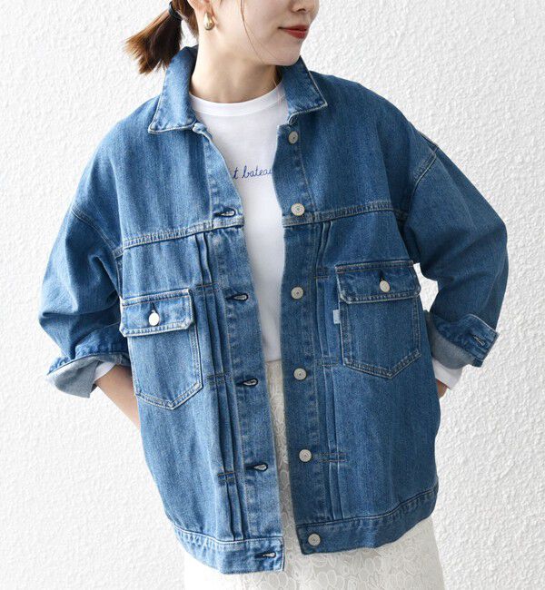 SHIPS any「SHIPS any:〈洗濯機可能〉デニム ジャケット［SHIPS any DENIM］」|デニムジャケット|