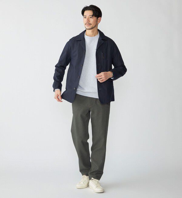 SHIPS「SHIPS: ハイツイスト コットン オックス ユーティリティ ジャケット」|テーラードジャケット|