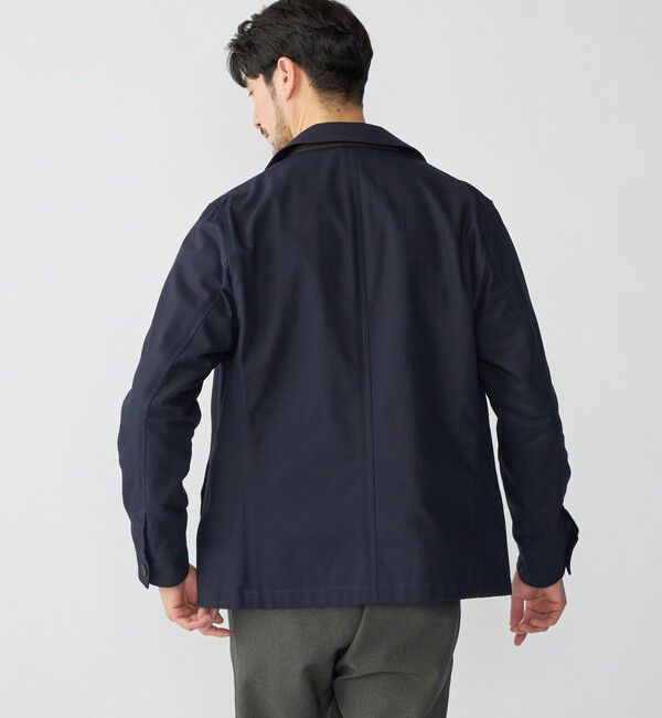 SHIPS「SHIPS: ハイツイスト コットン オックス ユーティリティ ジャケット」|テーラードジャケット|
