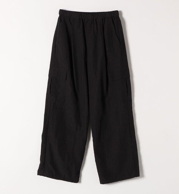 quaranciel「quaranciel:〈洗濯機可能〉ライト カーゴ ナイロン イージー パンツ」|カーゴ|