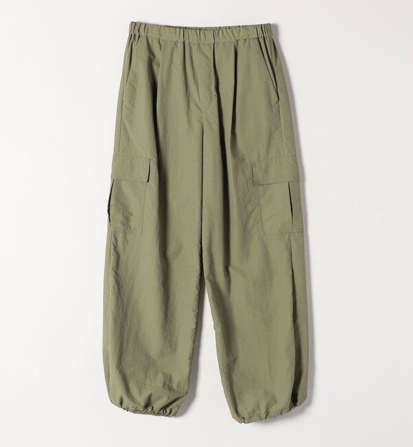 quaranciel「quaranciel:〈洗濯機可能〉ライト カーゴ ナイロン イージー パンツ」|カーゴ|