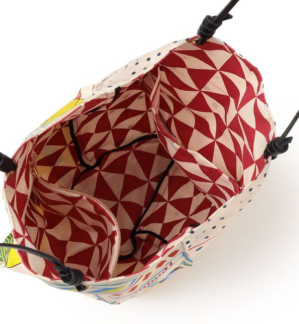 SHIPS for women「manipuri:リバーシブル プリント トート L」|トートバッグ|