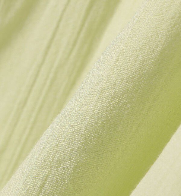 SHIPS any「SHIPS any:〈洗濯機可能〉シアー ボイル ボタン マオカラー シャツ」|シャツ・ブラウス|