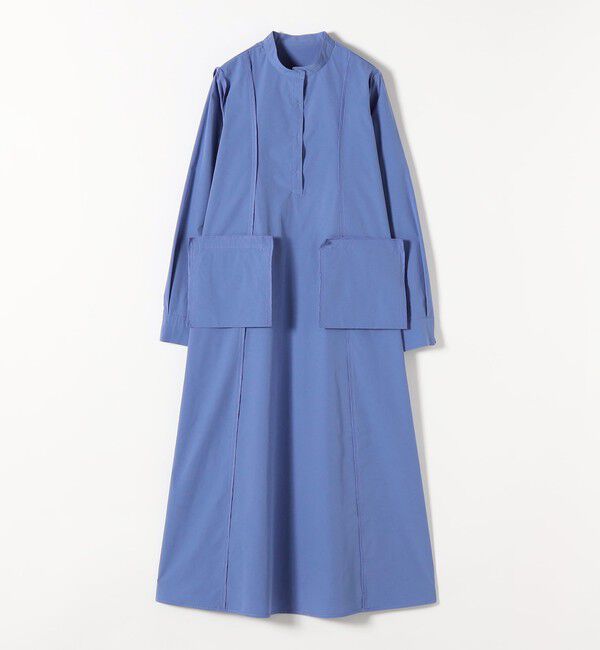 quaranciel「quaranciel:〈洗濯機可能〉タイプライターライク スタンドカラー シャツワンピース」|ワンピース|