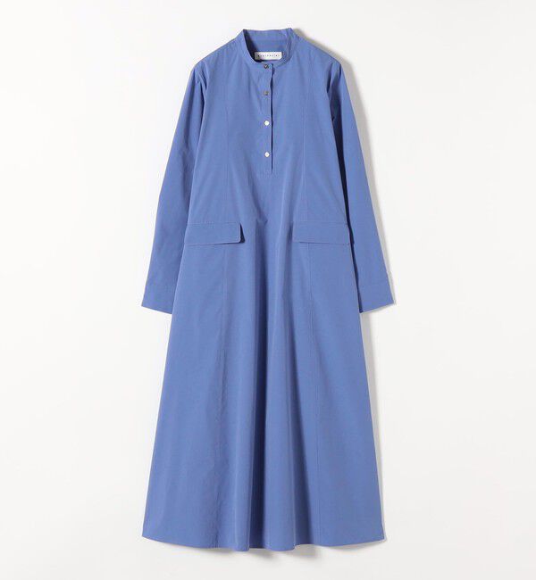 quaranciel「quaranciel:〈洗濯機可能〉タイプライターライク スタンドカラー シャツワンピース」|ワンピース|