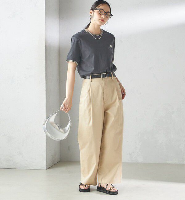 SHIPS for women「FRED PERRY:M1588 TWIN TIPPED TEE」|Tシャツ・カットソー|