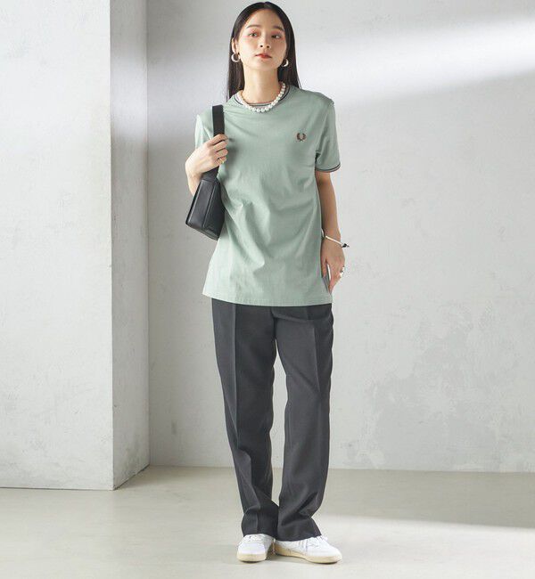 SHIPS for women「FRED PERRY:M1588 TWIN TIPPED TEE」|Tシャツ・カットソー|