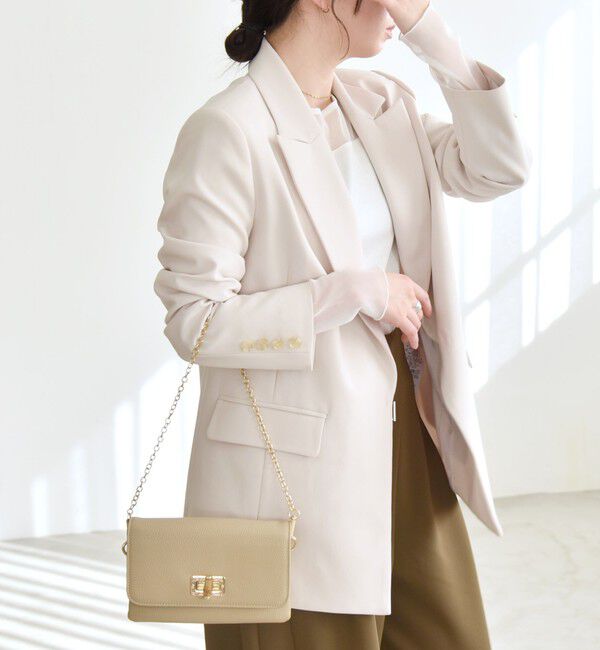 quaranciel「quaranciel: ボクシー テーラード ジャケット（セットアップ対応）」|テーラードジャケット|