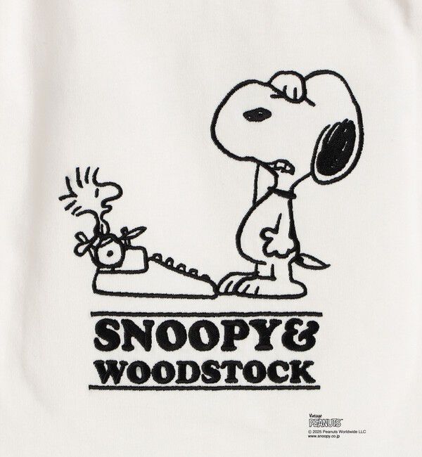 SHIPS KIDS「SHIPS KIDS:80～90cm / スヌーピー 七分袖 TEE」|Tシャツ・カットソー|
