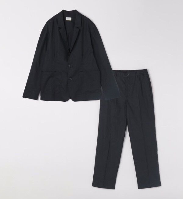 SHIPS any「SHIPS any:〈接触冷感/遮熱等〉ハイブリッドリネン リラックス ジャケット (セットアップ対応)25SS◇」|テーラードジャケット|