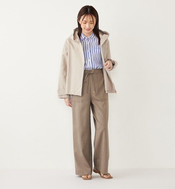 SHIPS Colors 「SHIPS Colors:〈洗濯機可能〉ユーロ リネン (EURO Linen) オーバー シャツ◇」|シャツ・ブラウス|