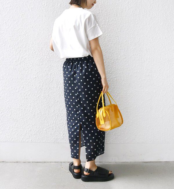 SHIPS for women「【WEB限定】ファンシー コード 刺繍 ロゴ TEE」|Tシャツ・カットソー|