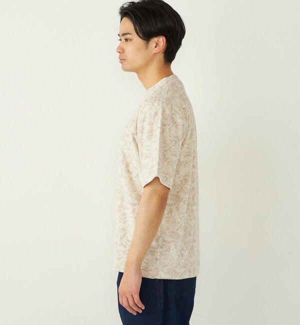 SHIPS Colors 「SHIPS Colors:パイル ジャカード Tシャツ」|Tシャツ・カットソー|