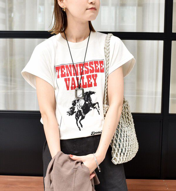 SHIPS for women「【SHIPS別注】TENNESSEE:フレンチ スリーブ プルオーバー」|タンクトップ|