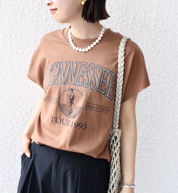 SHIPS for women「【SHIPS別注】TENNESSEE:フレンチ スリーブ プルオーバー」|タンクトップ|