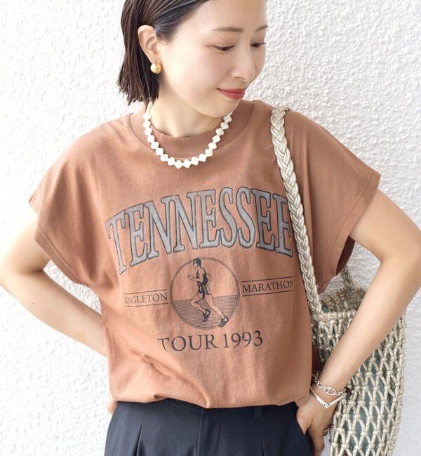 SHIPS for women「【SHIPS別注】TENNESSEE:フレンチ スリーブ プルオーバー」|タンクトップ|