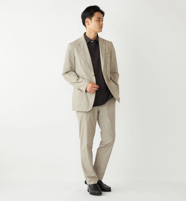 SHIPS Colors 「SHIPS Colors:〈UVカット・接触冷感・速乾・洗濯機可能〉サマープロテクト スラックス」|スラックス|