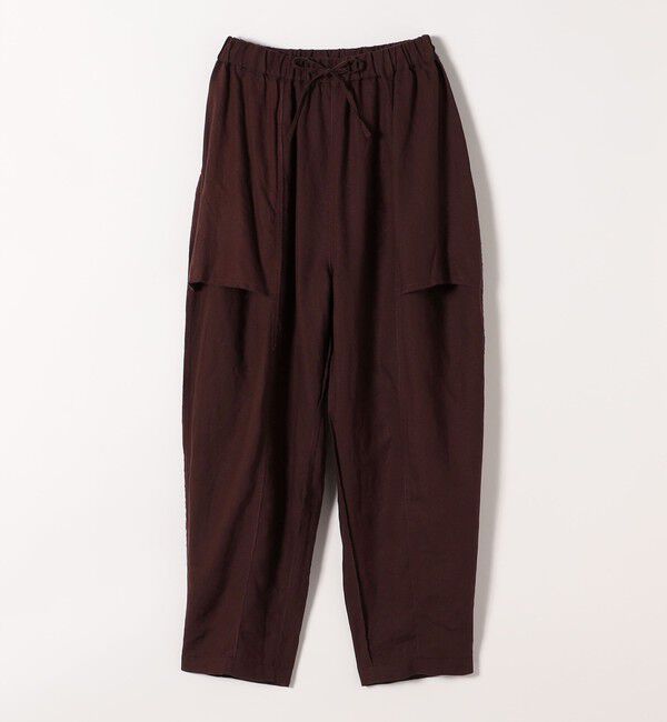 SHIPS any「SHIPS any:〈洗濯機可能〉ヨーロピアンフラックス リネン コクーン イージー パンツ」|その他|