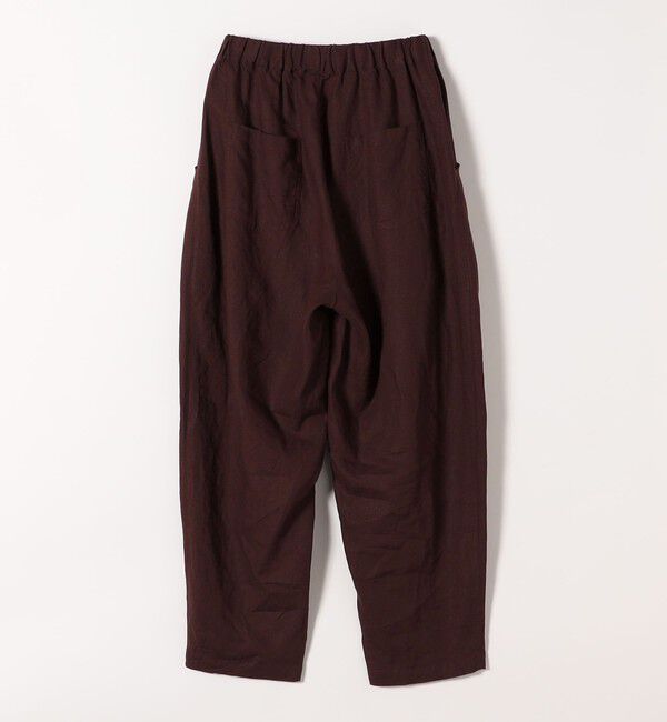 SHIPS any「SHIPS any:〈洗濯機可能〉ヨーロピアンフラックス リネン コクーン イージー パンツ」|その他|