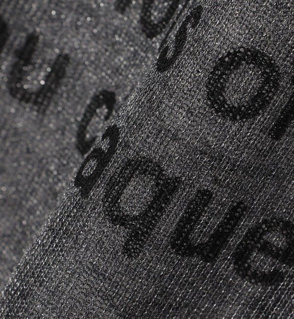 SHIPS Colors 「SHIPS Colors〈手洗い可能〉シアー ロゴ ニット TEE」|ニット・セーター|