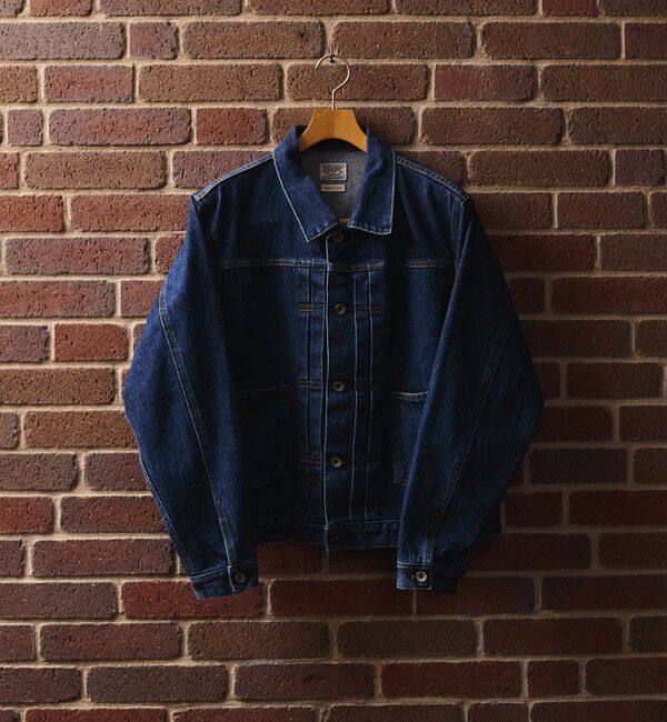 SHIPS「SHIPS: AUTHENTIC フェード ファースト デニム ジャケット」|デニムジャケット|ブルー
