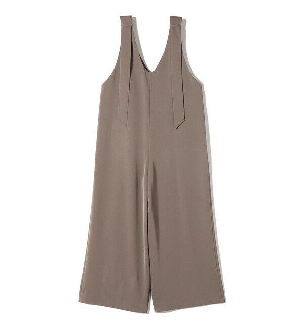 SHIPS for women「SHIPS Primary Navy Label:〈手洗い可能〉ツイル サロペット」|オールインワン|