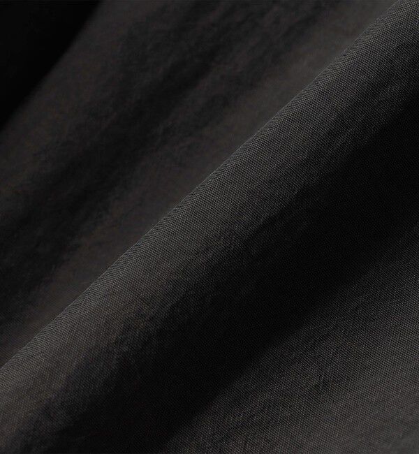 quaranciel「quaranciel: ナイロン タスラン ビッグカラー シャツ ブラウス」|シャツ・ブラウス|