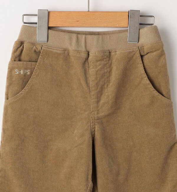 SHIPS KIDS「SHIPS KIDS:100～130cm / ストレッチ コーデュロイ 5ポケット パンツ」|チノ|