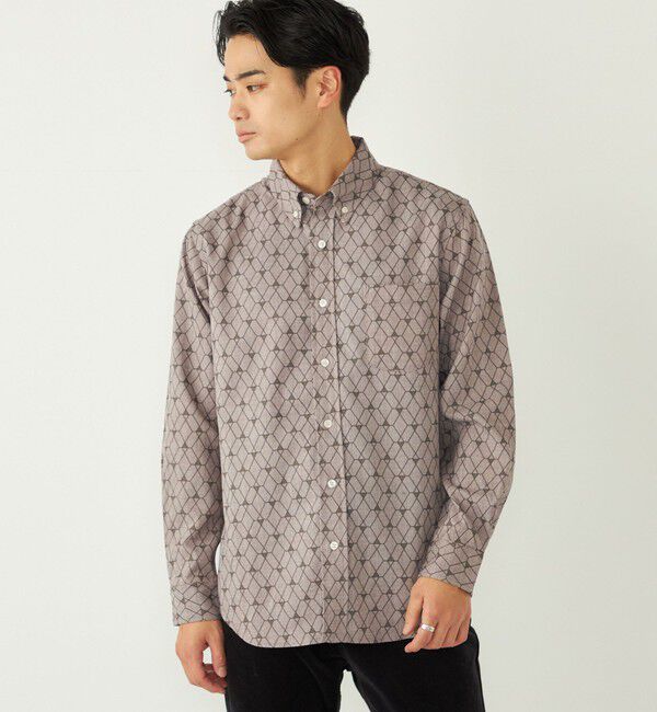 SHIPS Colors 「SHIPS Colors:プリント 総柄 ネルシャツ」|シャツ・ブラウス|