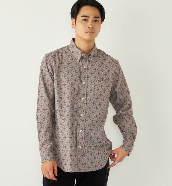 SHIPS Colors 「SHIPS Colors:プリント 総柄 ネルシャツ」|シャツ・ブラウス|