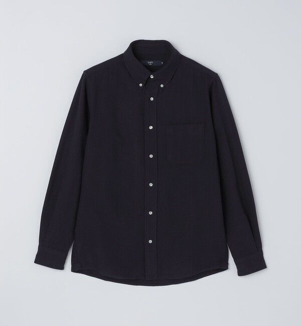 SHIPS Colors 「SHIPS Colors:ネル ボタンダウン シャツ」|シャツ・ブラウス|ダークブルー