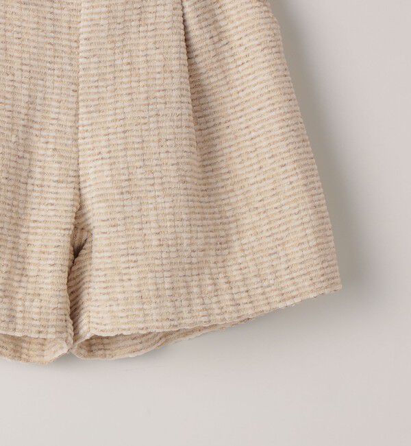 SHIPS KIDS「SHIPS KIDS:100～130cm / ツイード タック ショート パンツ」|その他|