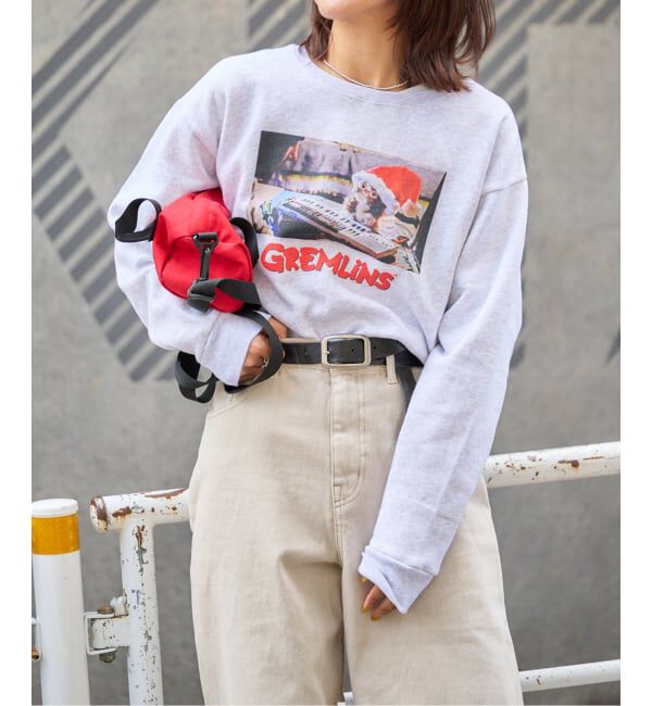 OUTDOOR PRODUCTS Usual Things「GREMLINSexSCREENSTARSスウェット」|Tシャツ・カットソー|