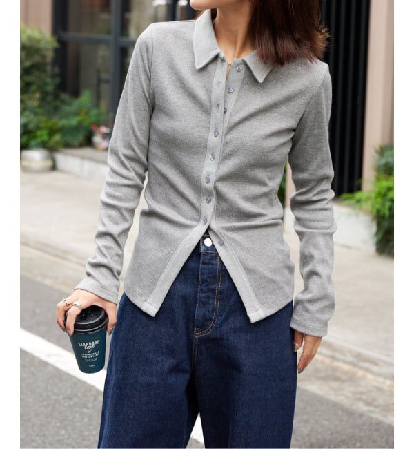 OUTDOOR PRODUCTS Usual Things「エリツキリブカーディガン」|Tシャツ・カットソー|