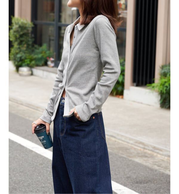 OUTDOOR PRODUCTS Usual Things「エリツキリブカーディガン」|Tシャツ・カットソー|