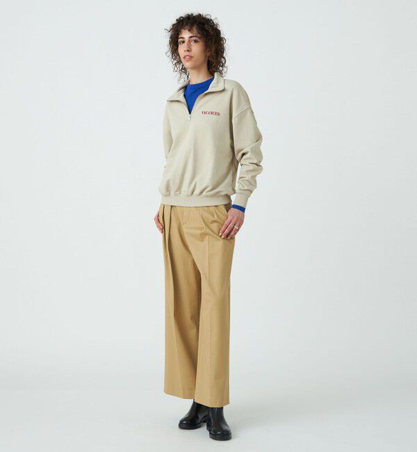 TOMORROWLAND BUYING WEAR「【別注】Les Petits Basics コットン ジッププルオーバー」|Tシャツ・カットソー|