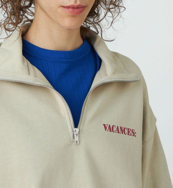 TOMORROWLAND BUYING WEAR「【別注】Les Petits Basics コットン ジッププルオーバー」|Tシャツ・カットソー|