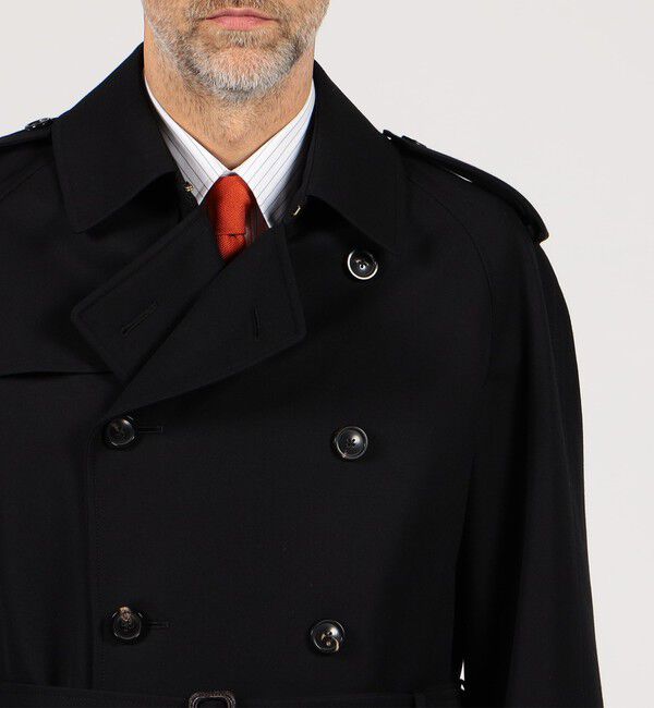 TOMORROWLAND MENS「ウールコットンギャバジン トレンチコート」|トレンチコート|